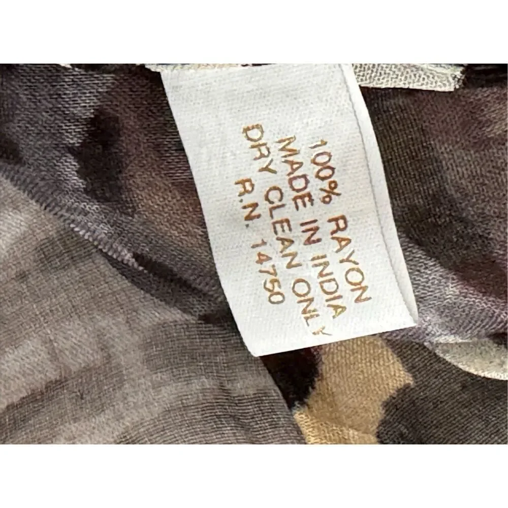 BERKSHIRE HANDKRCHF  Animal Print Scarf